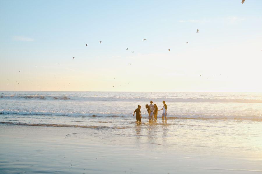 people on beach — Data Balance computes the moment you submit — no queues, no waiting room.