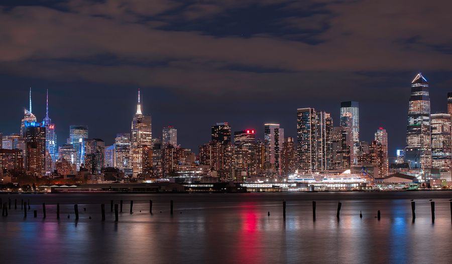 scenic view of city during evening — From Latency to Destination's answer to checkout is a short, well-lit path.